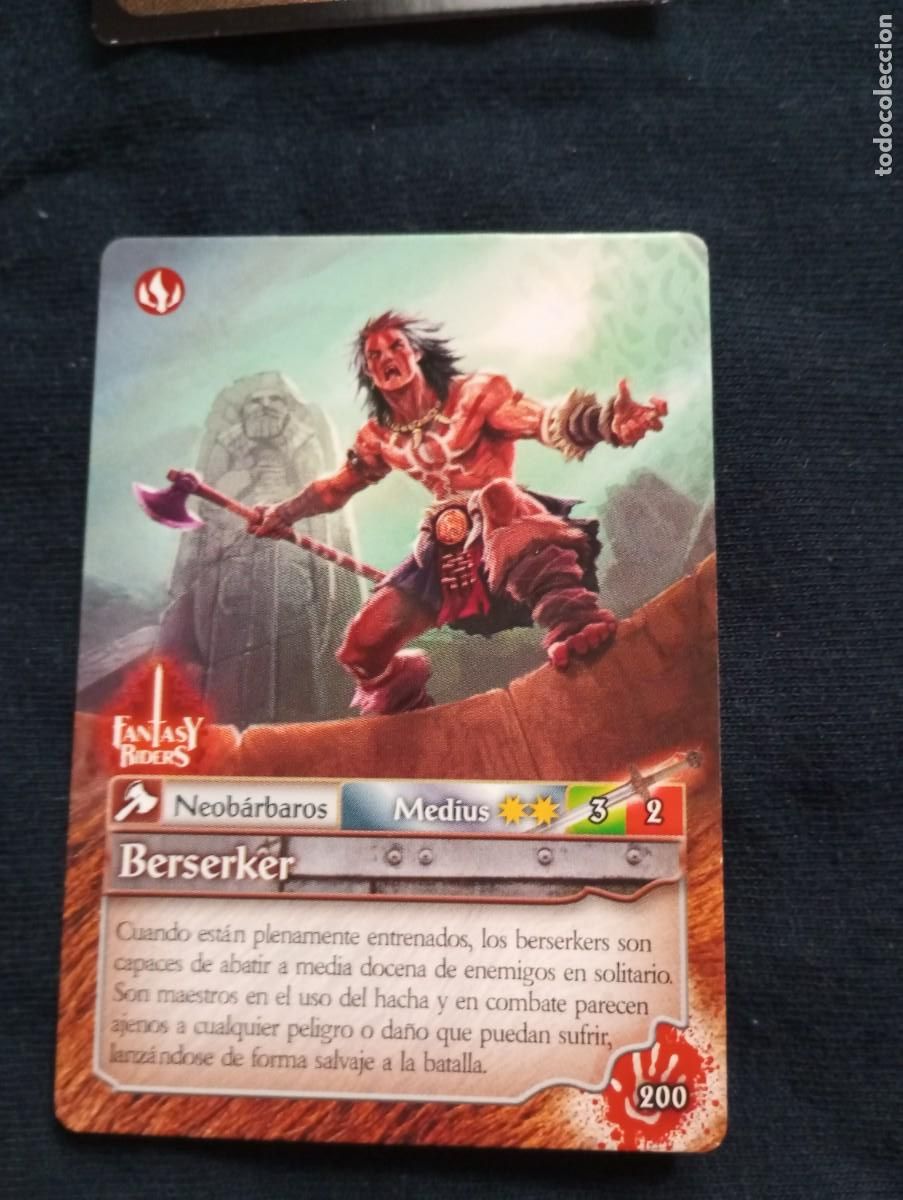 Trading cards: BERSERKER - FANTASY RIDERS 200 - Foto 1