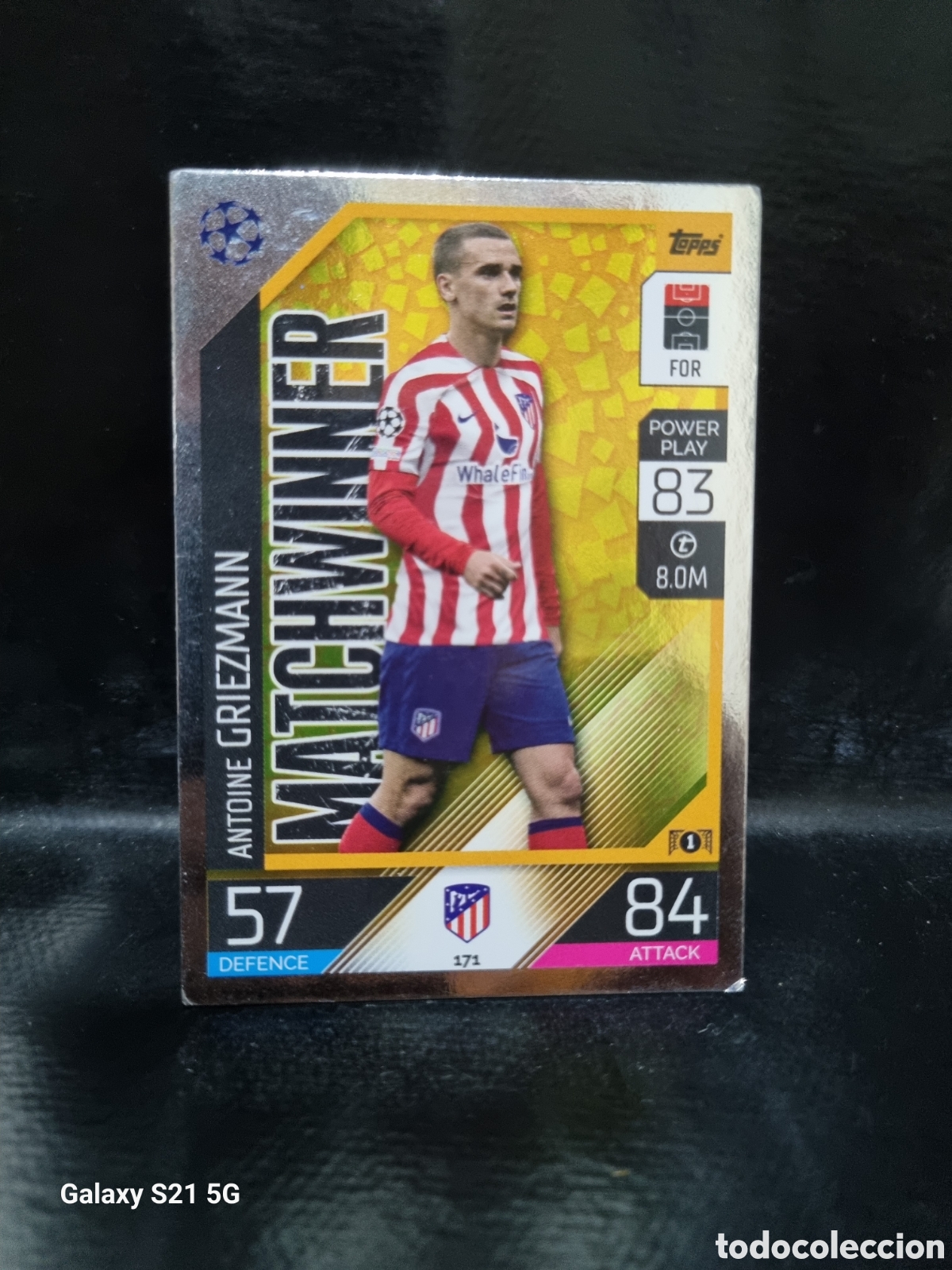 Trading cards: 171 - GRIEZMAN - AT.MADRID TOPPS MATCH ATTAX 2022-2023