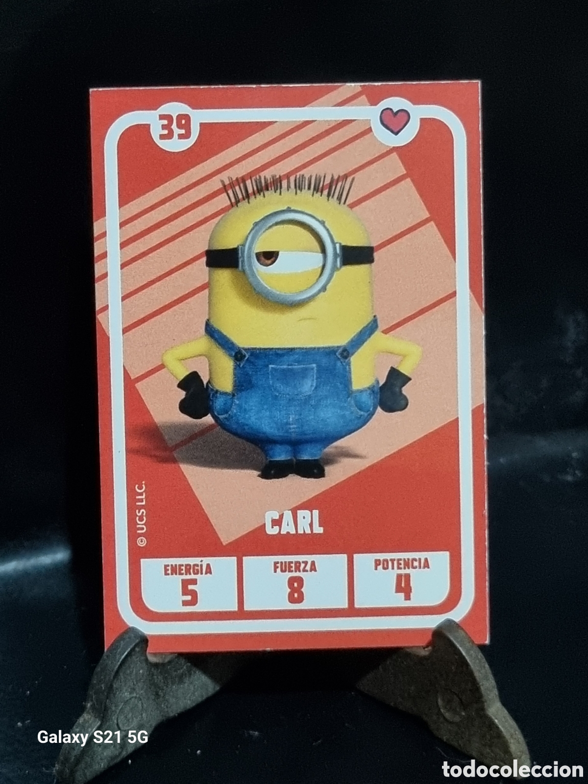 Trading cards: 39 - CARTA MINIONS CARL - Foto 1