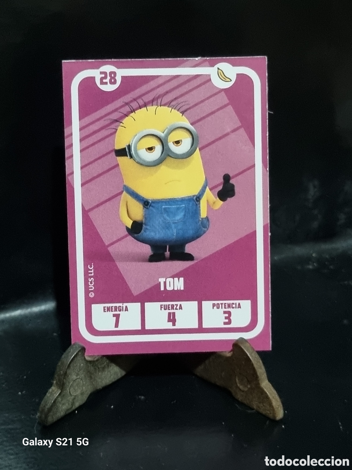 Trading cards: 28 - CARTA MINIONS TOM - Foto 1
