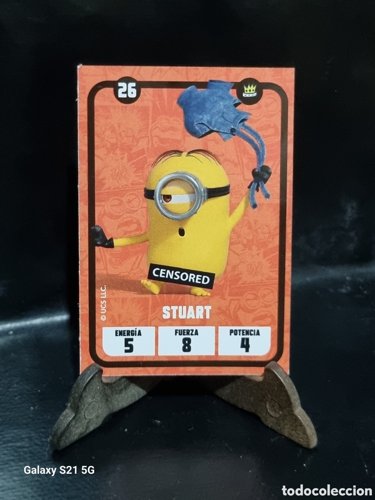 Trading cards: 26 - CARTA MINIONS STUART - Foto 1