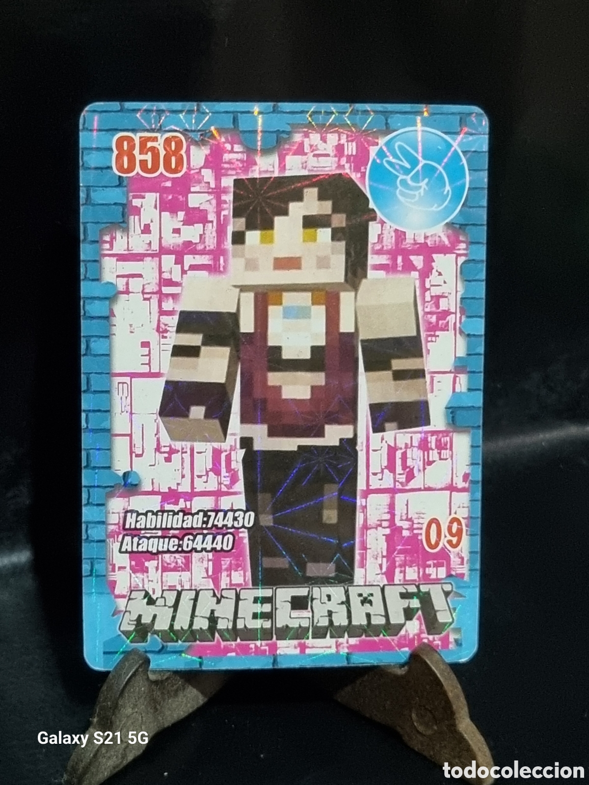 Trading cards: 9 - CARTA MINECRAFT - Foto 1