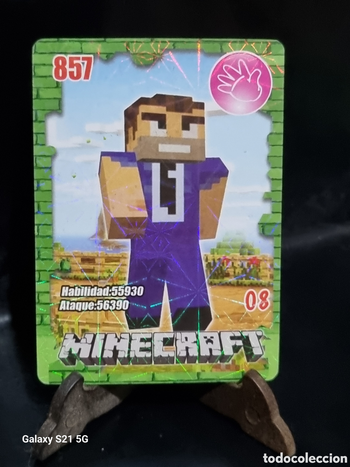 Trading cards: 8 - CARTA MINECRAFT - Foto 1