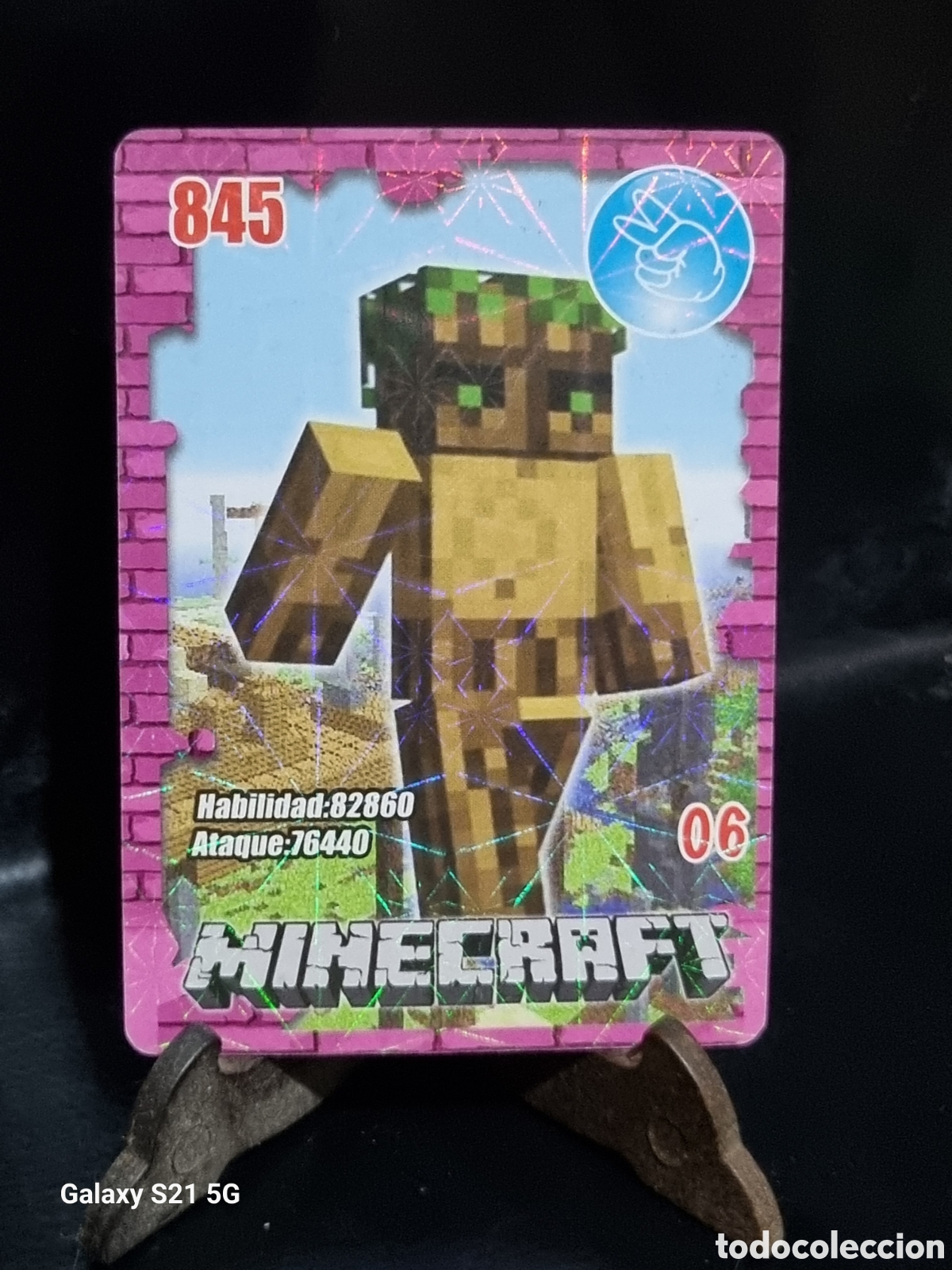 Trading cards: 6 - CARTA MINECRAFT - Foto 1
