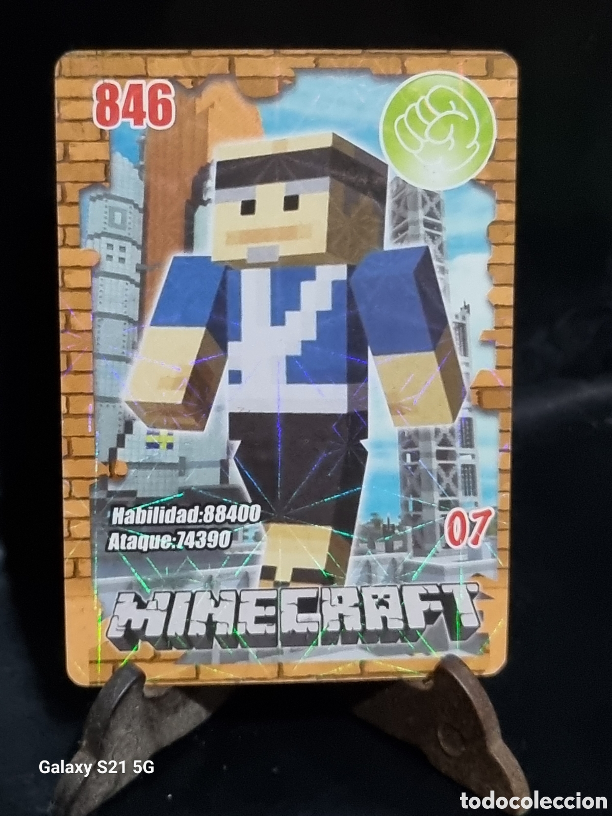 Trading cards: 7 - CARTA MINECRAFT - Foto 1