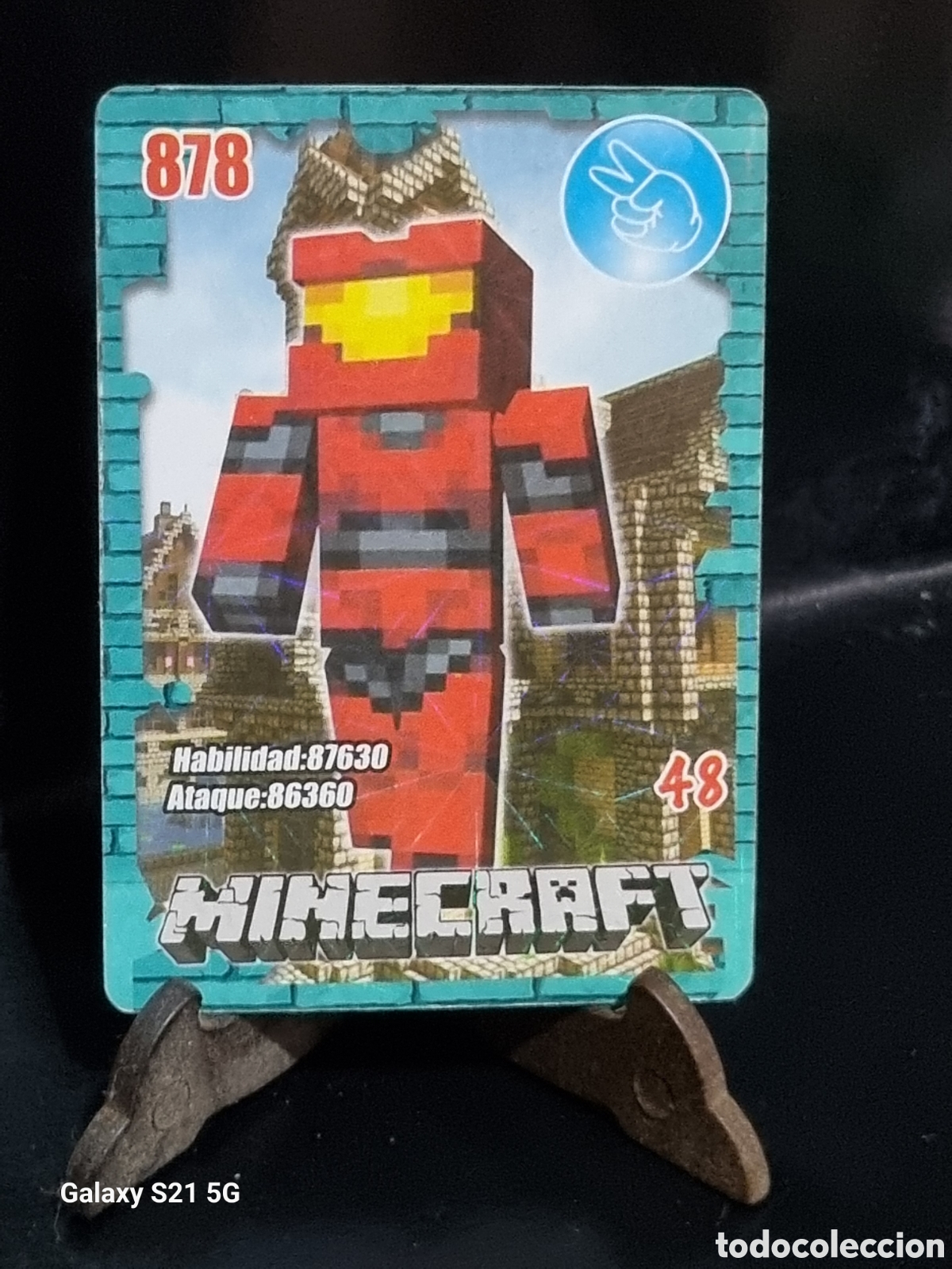 Trading cards: 48 - CARTA MINECRAFT - Foto 1