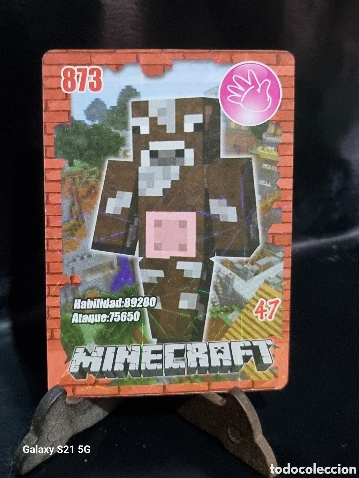 Trading cards: 47 - CARTA MINECRAFT - Foto 1