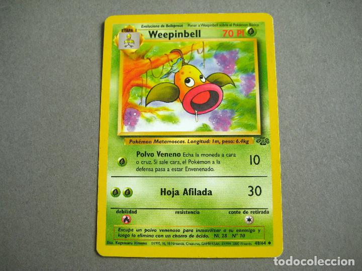 1995 weepinbell pokemon card value Pokemon - Weepinbell (64) main image 1