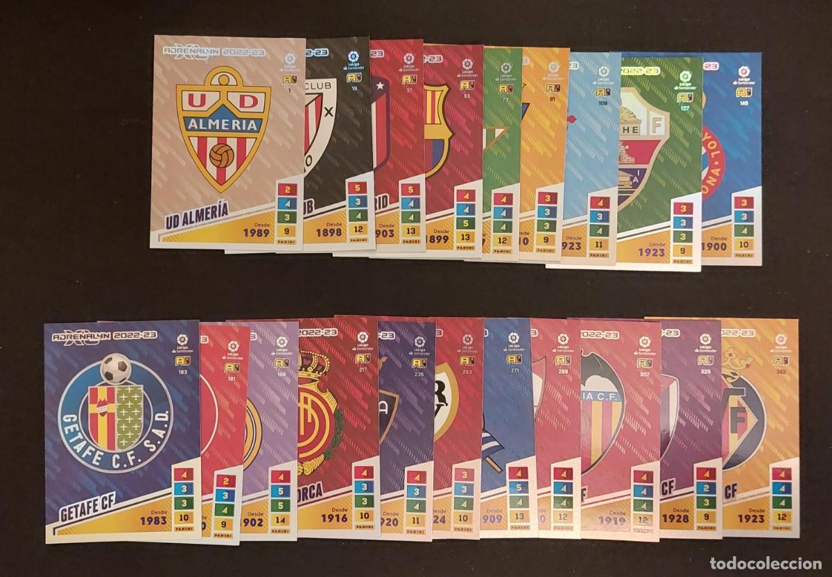 lote 100 cards set base panini adrenalyn xl 23 - Compra venta en  todocoleccion