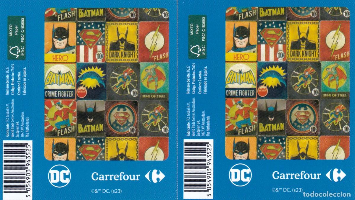 Trading cards: 2 SOBRES DE CROMOS * DC * DE CARREFOUR (NUEVOS) - Foto 1