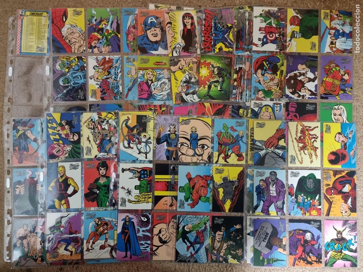 Trading cards: The Silver Age.Completa 100 cards.Marvel - Foto 1