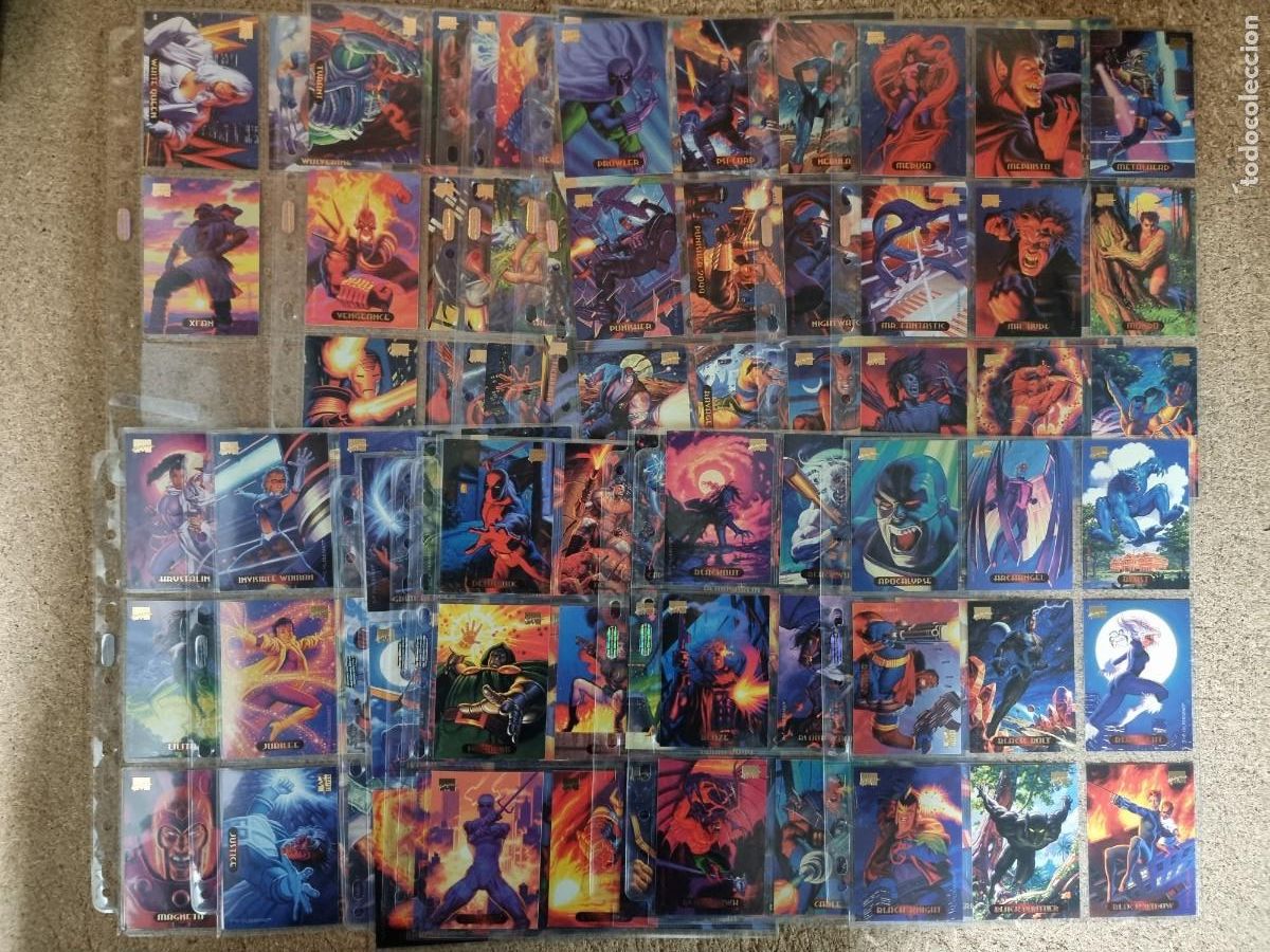 Trading cards: Masterpieces.Completa 139 cards.Marvel 1994 - Foto 1