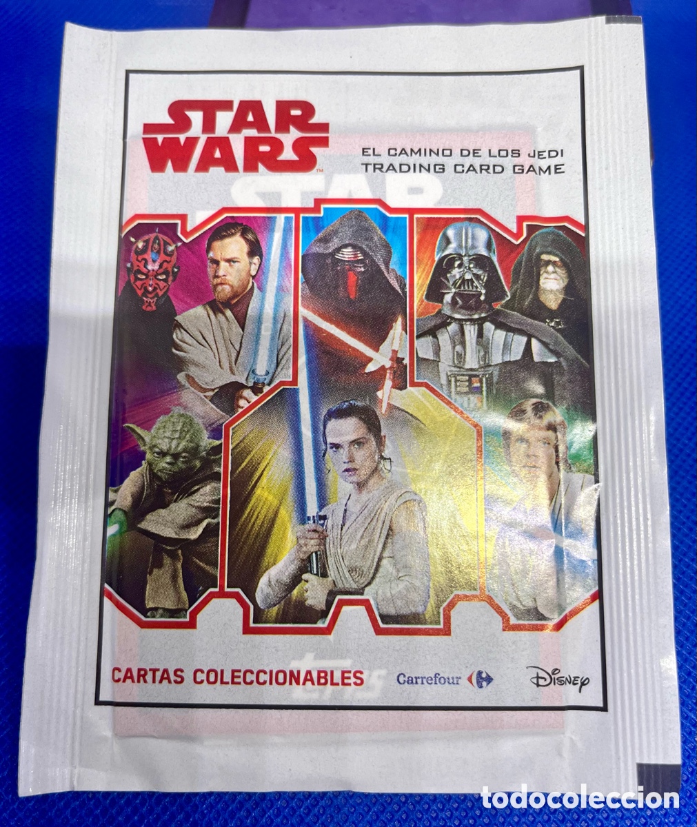 Trading cards: SOBRE STAR WARS ( 3 cromos ) Carrefour - Foto 1