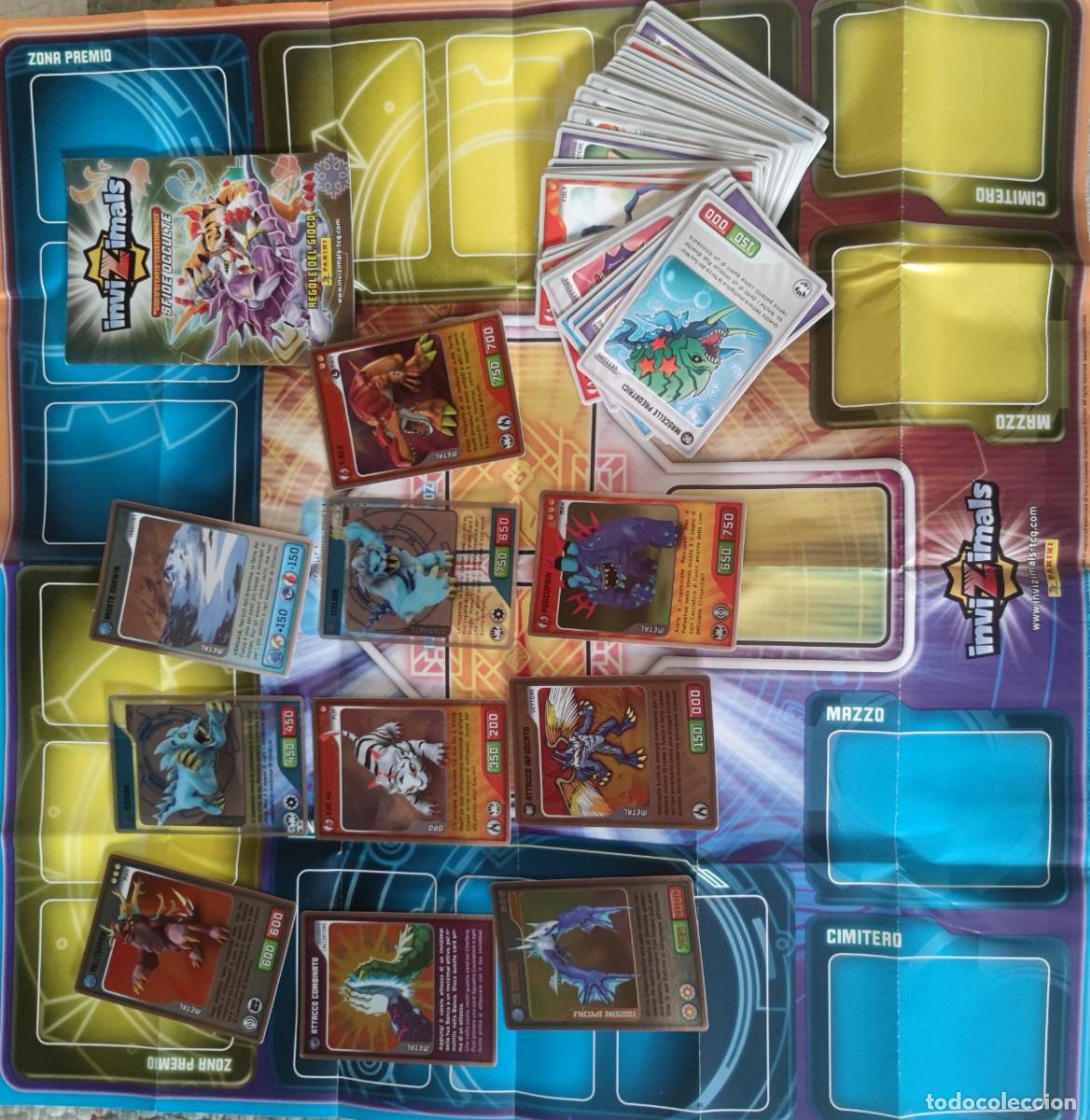 Trading cards: Cartas Invizimals y tablero Panini - Foto 5