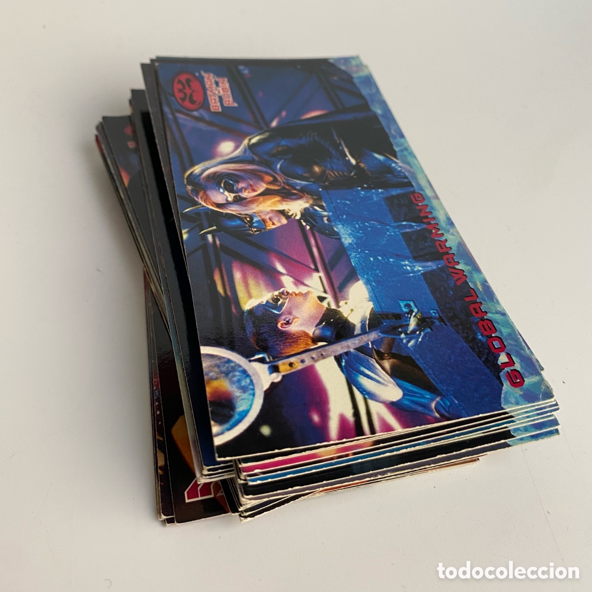 Trading Cards: Lote 45 cards Batman y Robin pelicula Sky box 1997