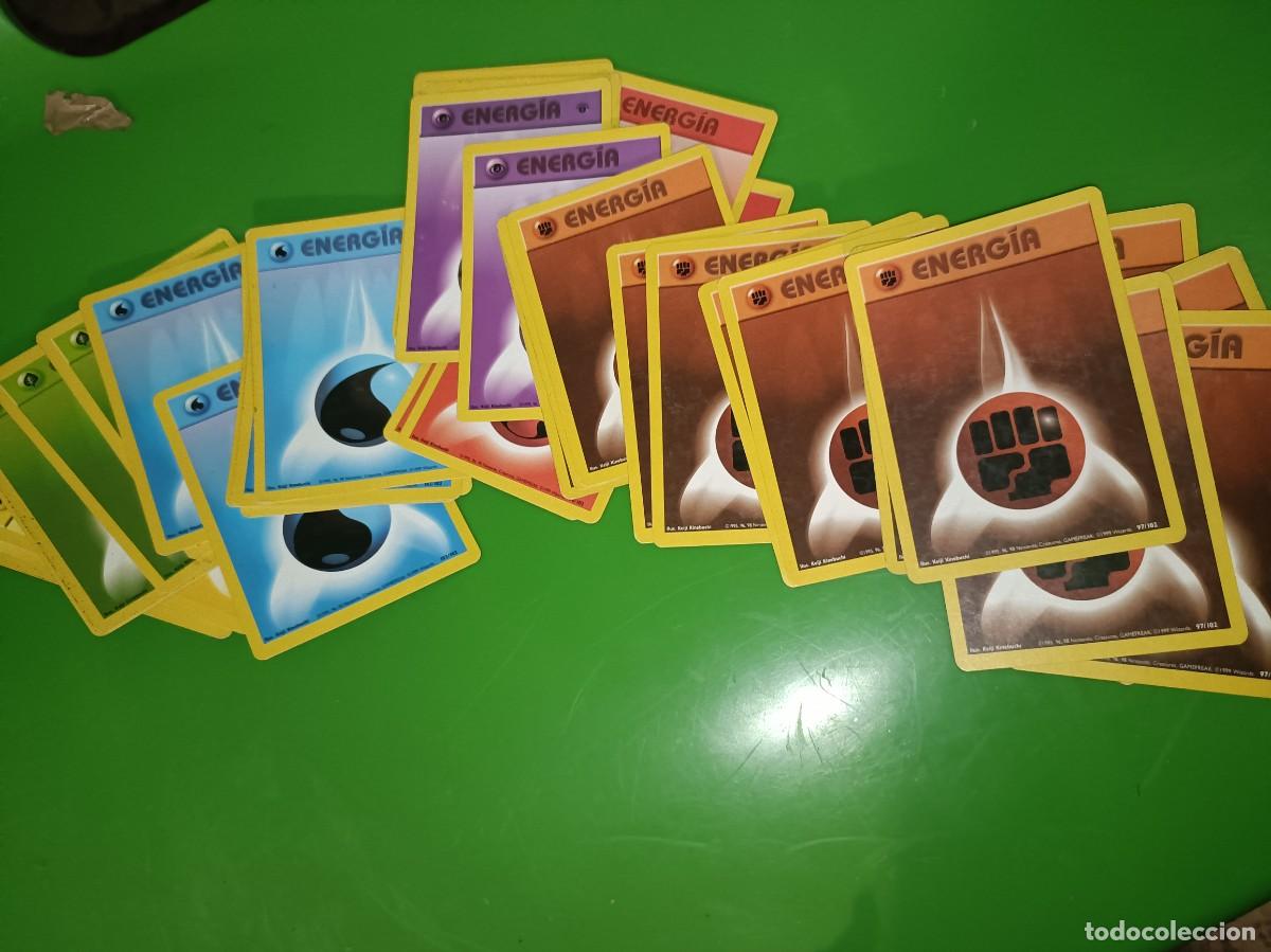 Trading Cards: 34 cartas pokemon coleccionables ENERGIA