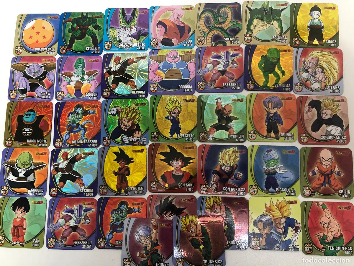 Trading cards: STACKS DRAGON BALL, LOTE DE 37 STACKS - Foto 1