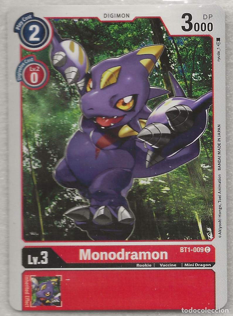 Trading Cards: Digimon TCG 2020 BT1-009 Monodramon