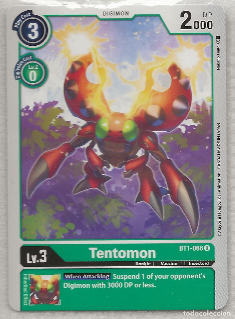 Trading Cards: Digimon TCG 2020 BT1-066 Tentomon