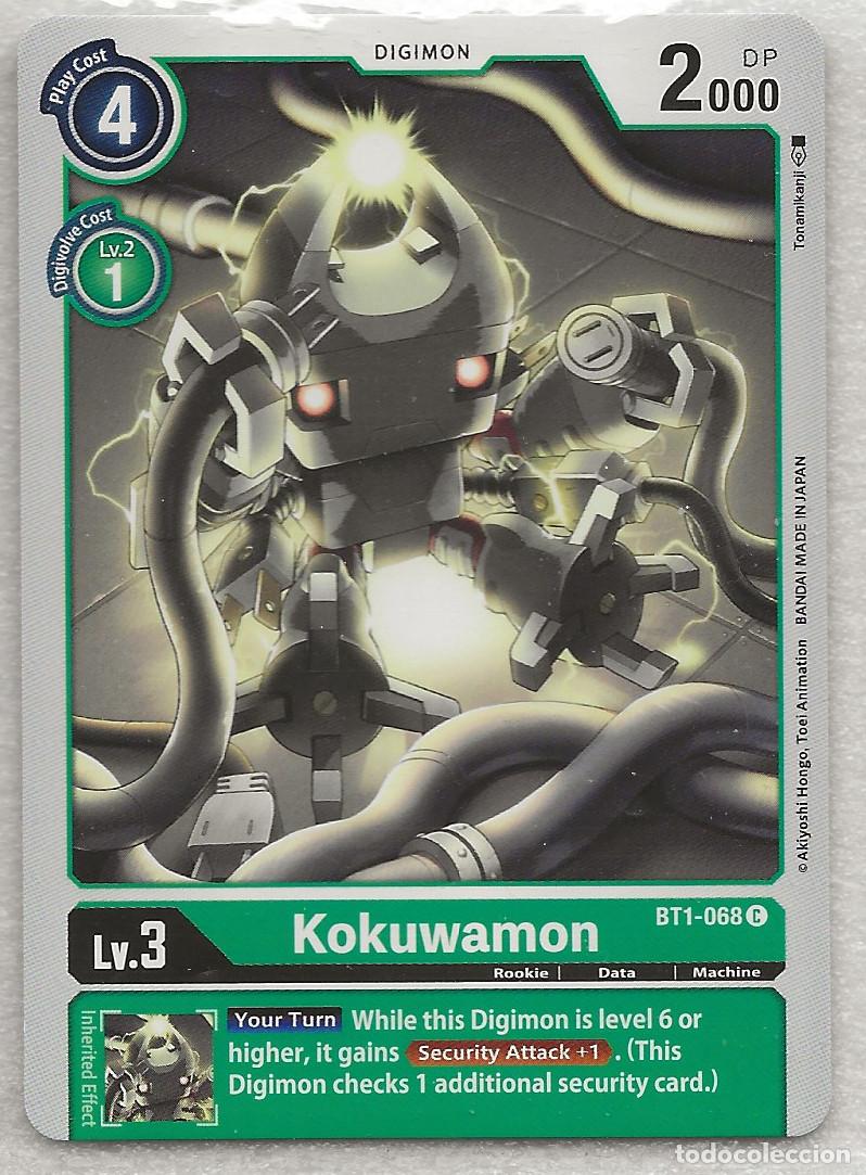 Trading Cards: Digimon TCG 2020 BT1-068 Kokuwamon