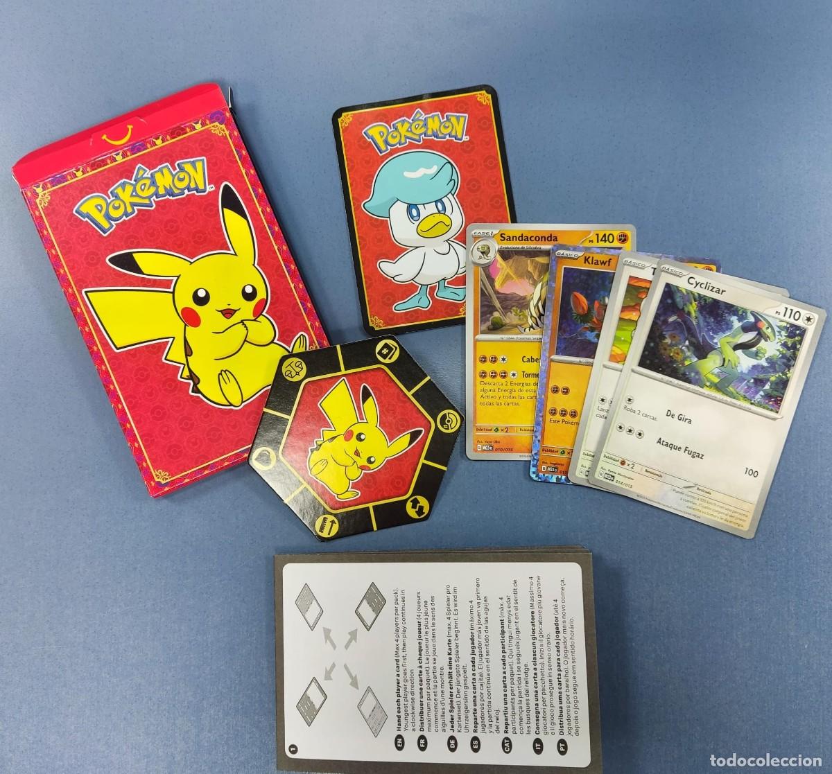 caja cartas pokmon mcdonald's 2023 - pikachu - Buy Antique trading cards  on todocoleccion