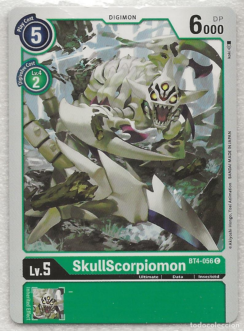 Trading Cards: Digimon TCG 2020 BT4-056 SkullScorpiomon