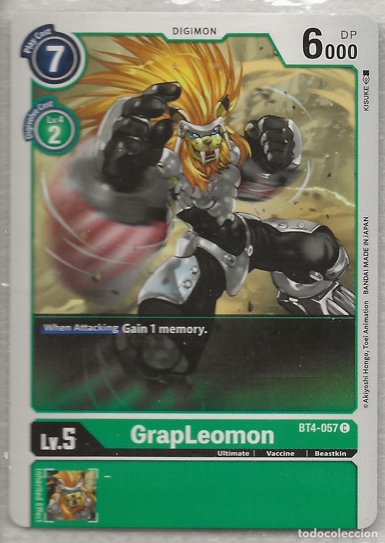 Trading Cards: Digimon TCG 2020 BT4-057 GrapLeomon
