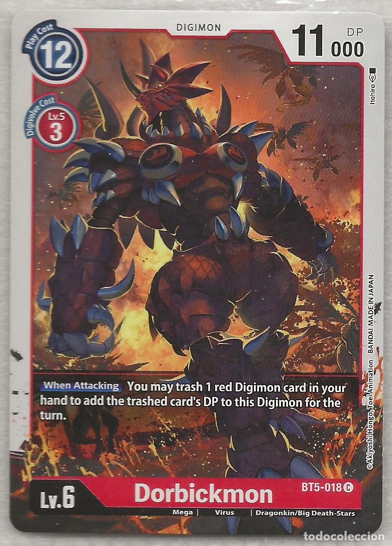 Trading cards: Digimon TCG 2020 BT5-018 Dorbickmon - Foto 1