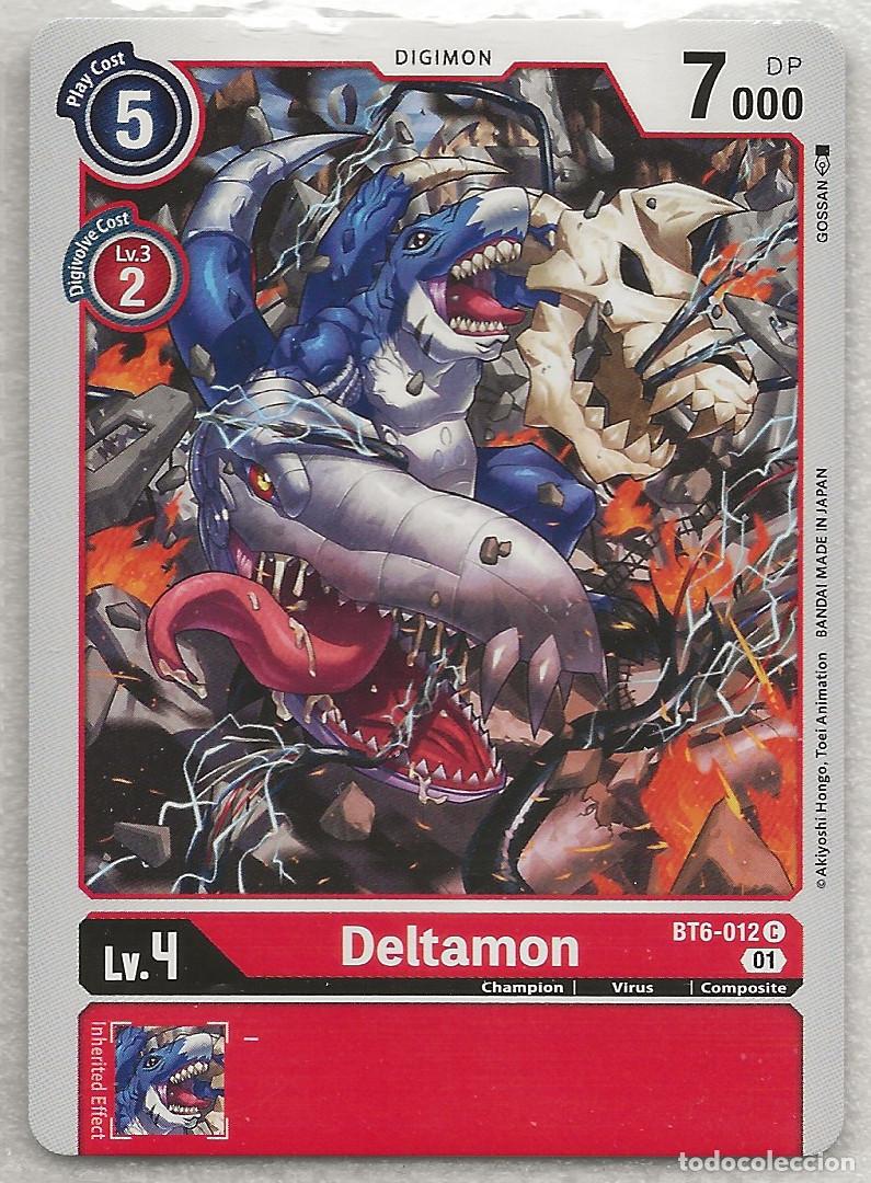 Trading Cards: Digimon TCG 2020 BT6-012 Deltamon