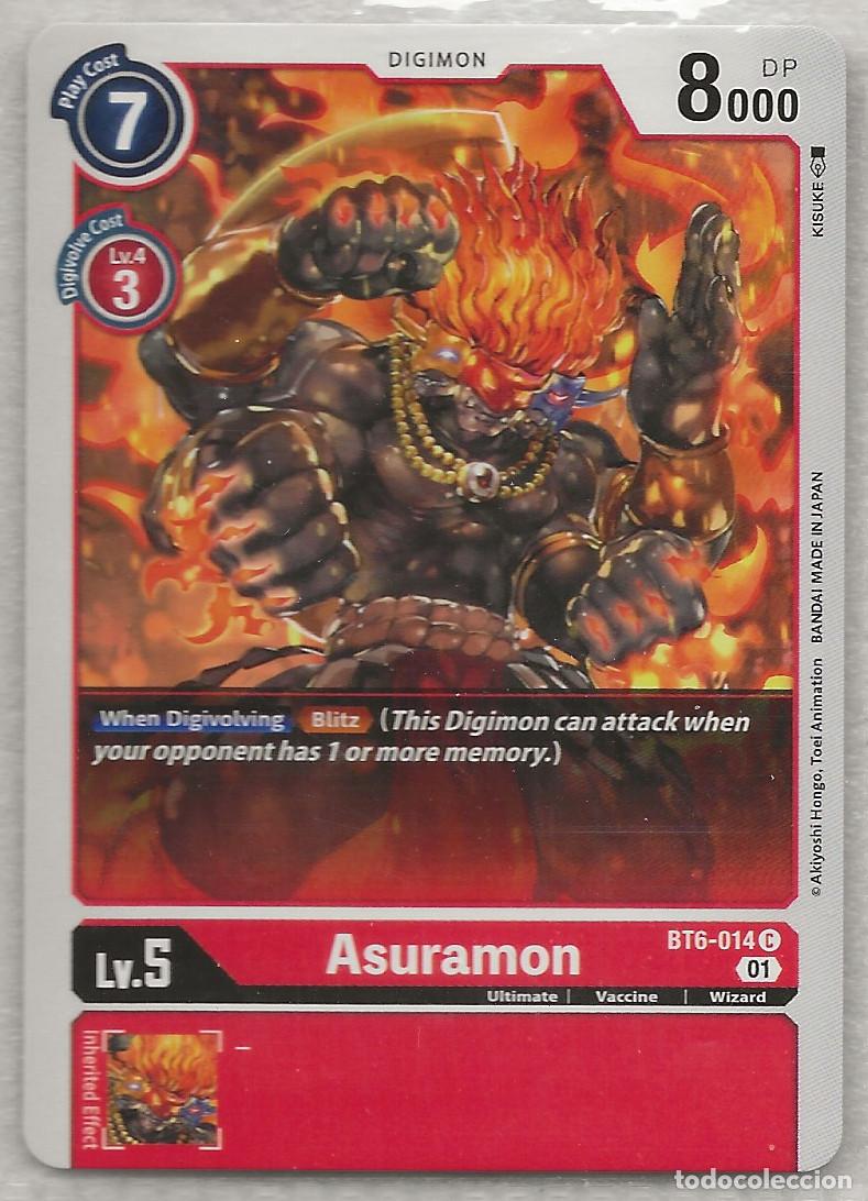 Trading Cards: Digimon TCG 2020 BT6-014 Asuramon