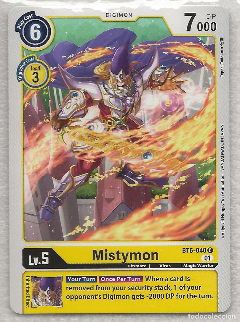 Trading Cards: Digimon TCG 2020 BT6-040 Mistymon