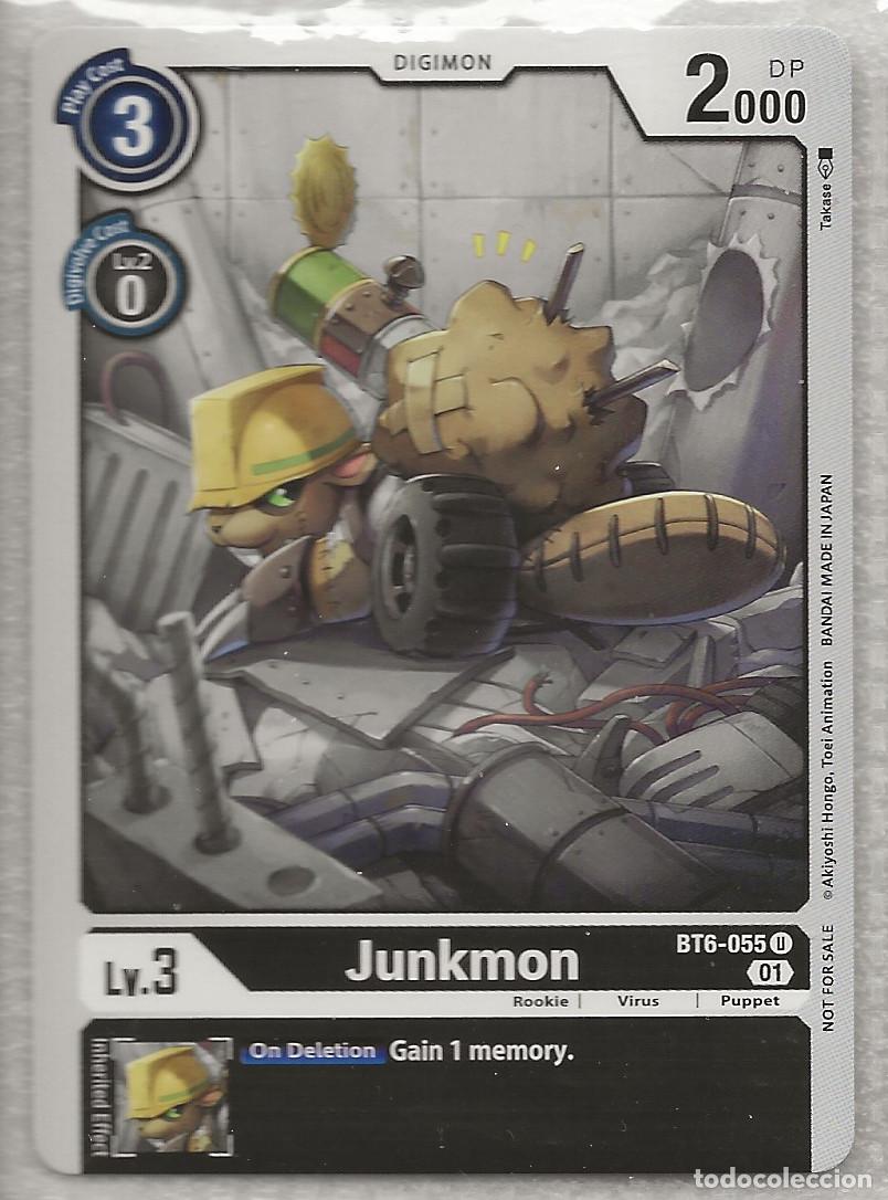 Trading Cards: Digimon TCG 2020 BT6-055 Junkmon