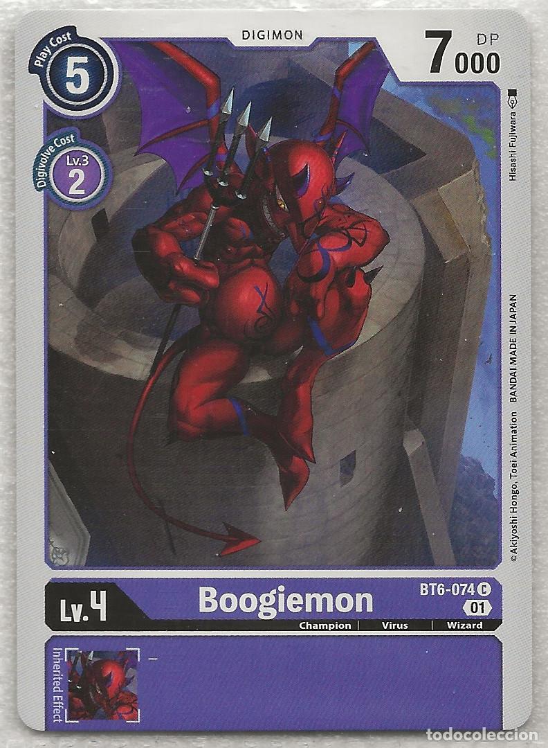 Trading Cards: Digimon TCG 2020 BT6-074 Boogiemon