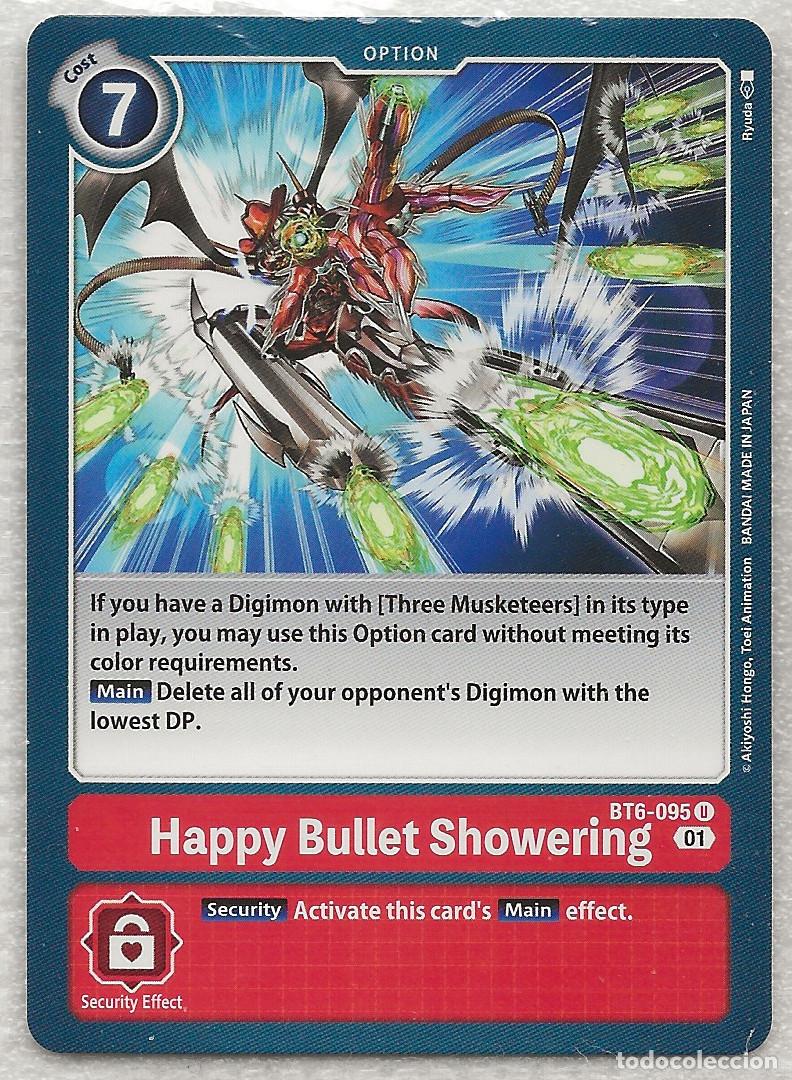 Trading Cards: Digimon TCG 2020 BT6-095 Happy Bullet Showering