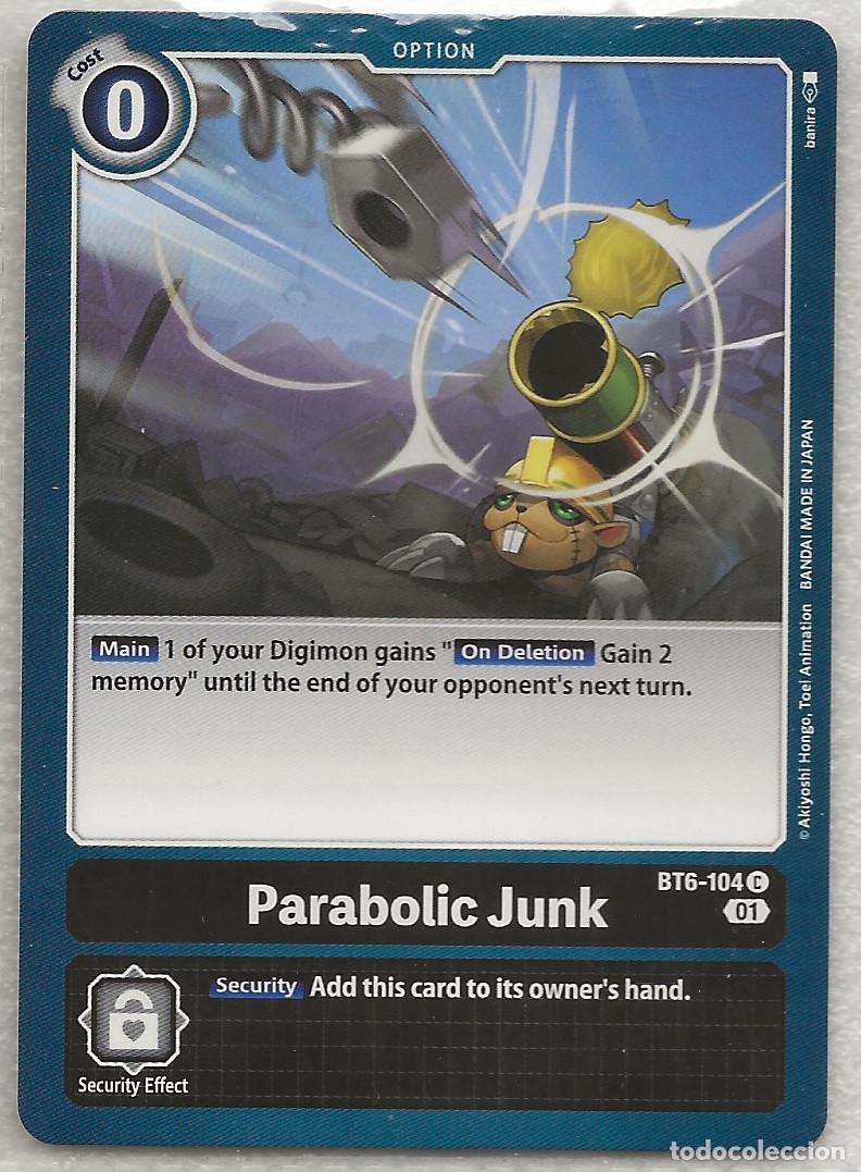 Trading Cards: Digimon TCG 2020 BT6-104 Parabolic Junk