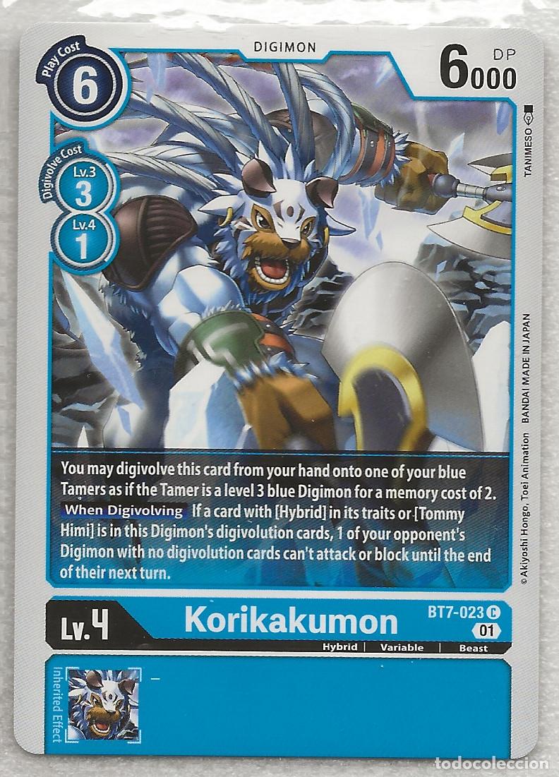 Trading Cards: Digimon TCG 2020 BT7-023 Korikakumon