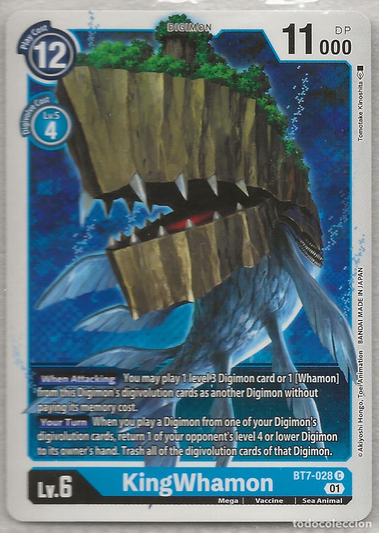 Trading Cards: Digimon TCG 2020 BT7-028 KingWhamon