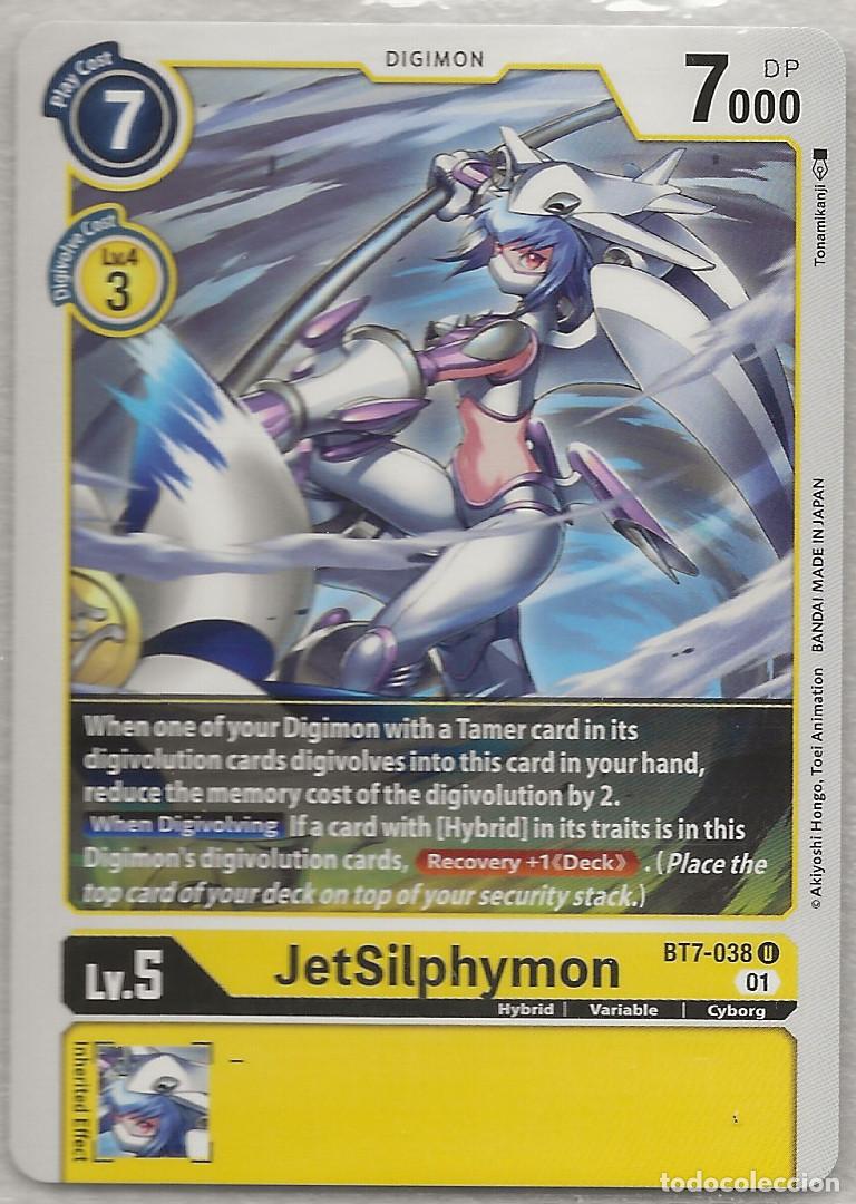 Trading Cards: Digimon TCG 2020 BT7-038 JetSilphymon