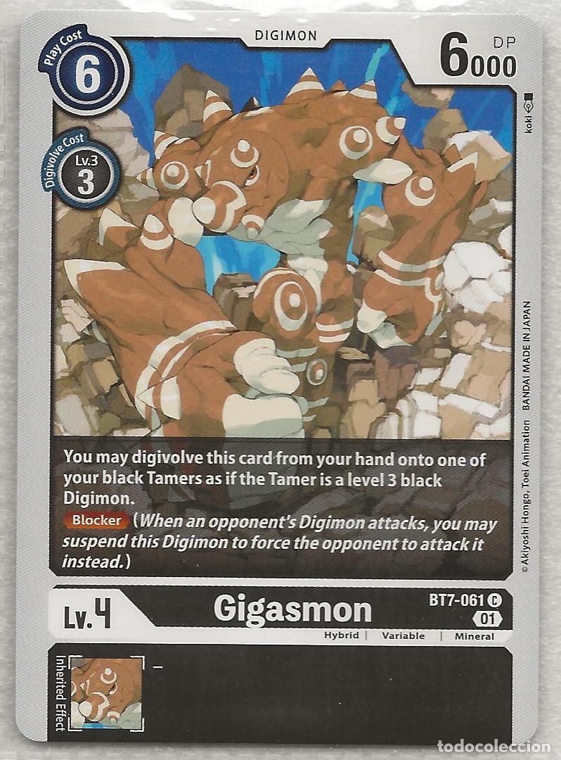 Trading Cards: Digimon TCG 2020 BT7-061 Gigasmon