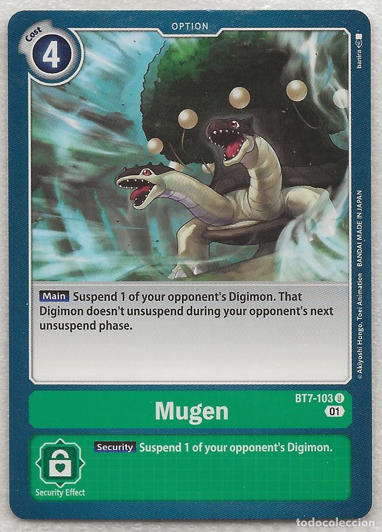 Trading Cards: Digimon TCG 2020 BT7-103 Mugen