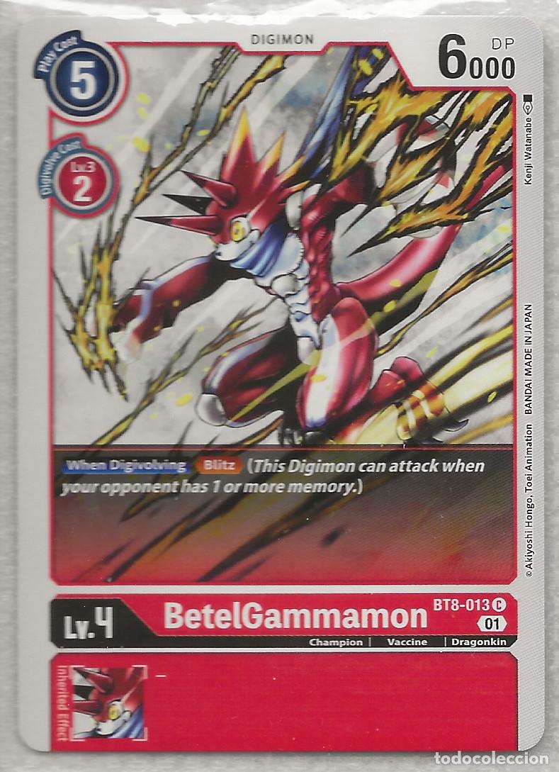 Trading Cards: Digimon TCG 2020 BT8-013 BetelGammamon