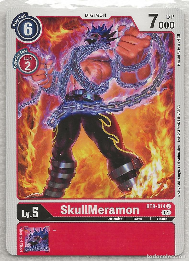Trading Cards: Digimon TCG 2020 BT8-014 SkullMeramon