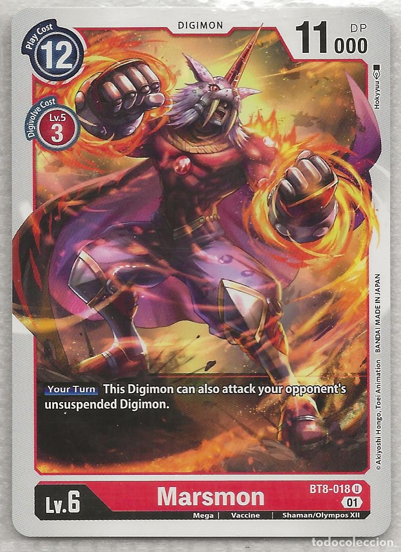 Trading Cards: Digimon TCG 2020 BT8-018 Marsmon