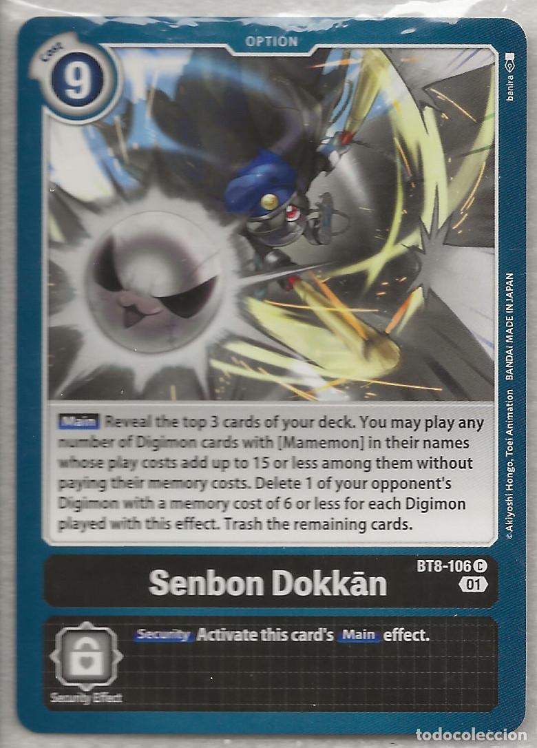 Trading Cards: Digimon TCG 2020 BT8-106 Senbon Dokkan