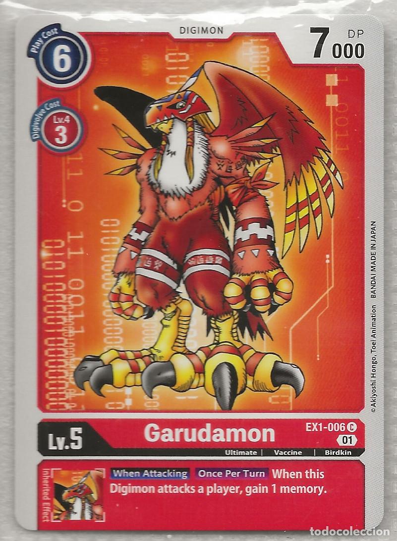 Trading cards: Digimon TCG 2020 EX1-006 Garudamon - Foto 1