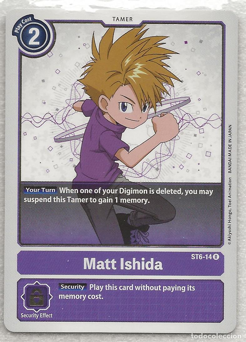 Trading Cards: Digimon TCG 2020 ST6-14 Matt Ishida