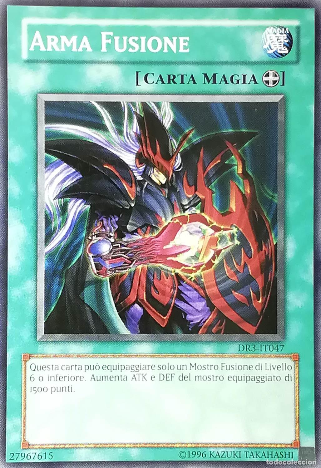 Sammelkarten: Carta YUGIOH-Arma Fusione-DR3-IT047-ITA-Good-Common - Konami