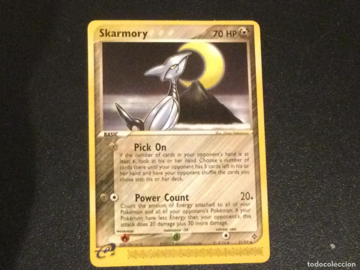 carta pokemon skarmory (dr21) ex dragon - Compra venta en todocoleccion