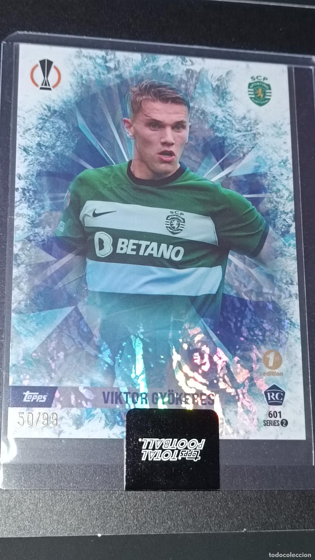 Topps VIKTOR GYOKERES ギェケレシュ RC インサート 狭けれ リフ