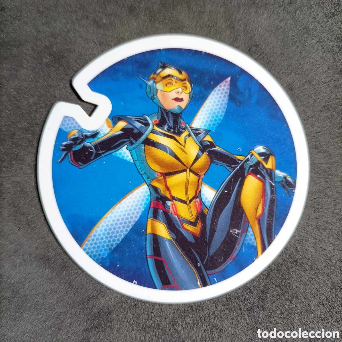 Trading cards: TAZO MARVEL FLIZZ - CARREFOUR 2018 - №40 LA AVISPA - Foto 1